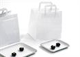 BAG PASTICCERIA Piccola cm.26x18x24 KRAFT Bianco