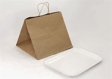 BORSA PIZZA/PASTICC.cm.37x33 h.31 KRAFT AVANA CONF.25 PZ.