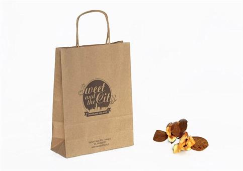 BAG con STAMPA Cm.18x8x25