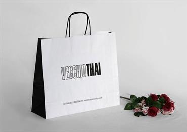 BAG Bicolor + STAMPA - Cm.36x12x31