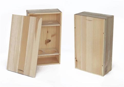 CASS. MASS. + SCORREVOLE 2 Bt. cm.8,4x17,6x32 NATURALE