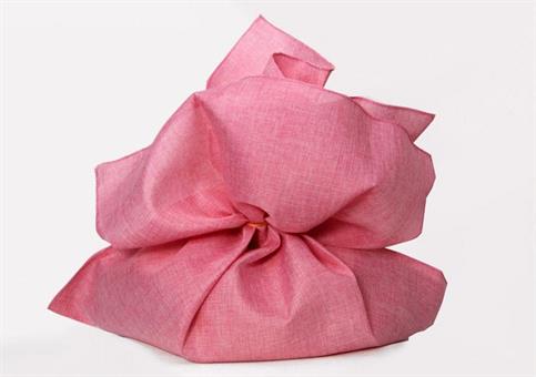 SACCO PORTA-COLOMBA ROSA/VERDE