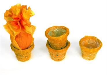 CACHEPOT Arancione diam. Cm.12