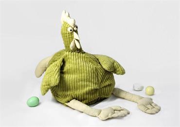 GALLINA Verde POLIESTERE Grande