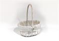 CESTO VIMINI OVALE INT.STOFFA 22X16H12