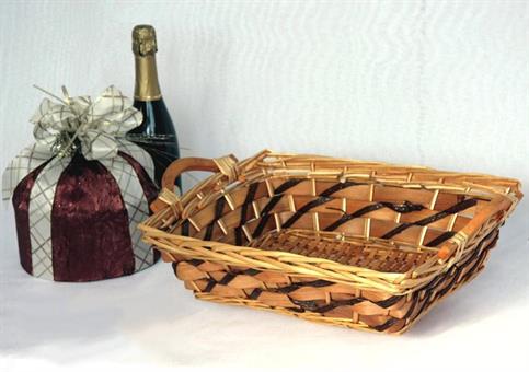 CESTA RIGA/NOCE RETT. cm.35x27 h.11