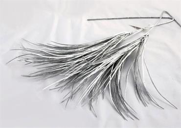 YUCCA SPRAY Argento 3 FIORI - Cm.80