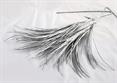 YUCCA SPRAY Argento 3 FIORI - Cm.80