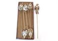 PICK BABBO LEGNO H.32 PZ.6