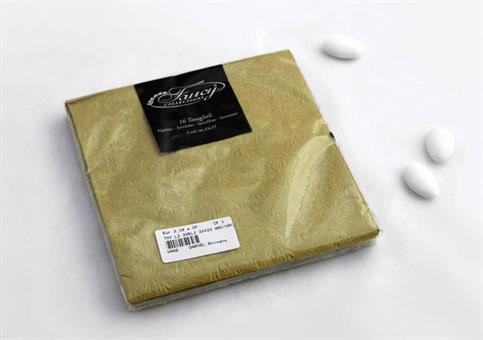 TOVAGLIOLI 3 VELI Arg./Oro/Perla - Cm.33x33 pz.16