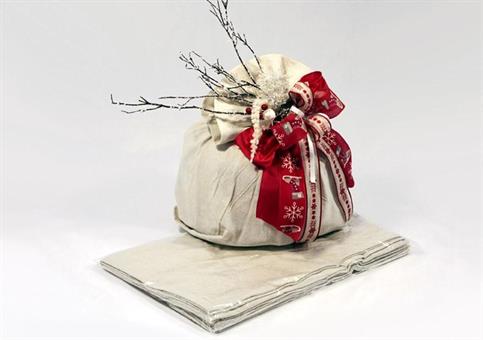 SACCO PANETTONE - Verde/Panna