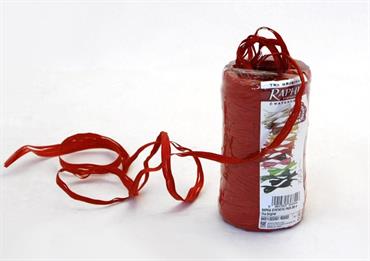 RAFFIA SINTETICA 200MT ROSSO