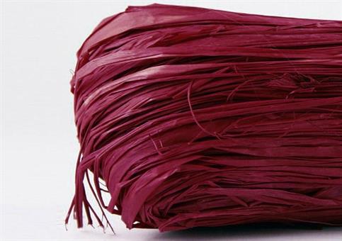 RAFFIA SINTETICA Bordeaux - Mt.200