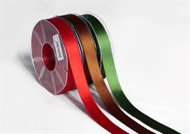 DOPPIO RASO 25MM 50MT Rosso Laurea