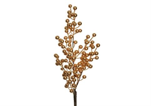 RAMO BACCHE Rosse-Oro - Cm.70