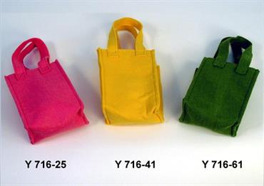 BORSINA FILZ MINI Fuxia - Cm.10x6x13