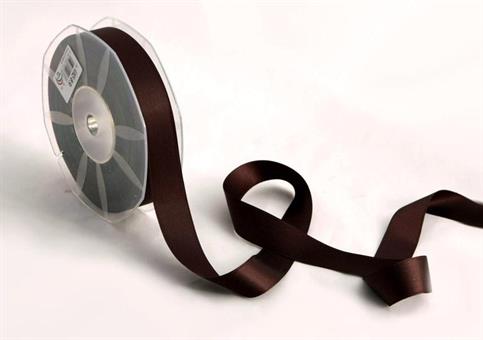 DOPPIO RASO 25MM 50MT Marron