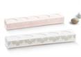 SCAT. 5 CONFETTI mm.195x35x25 CHANTILLY Bianco/Rosa CONF.10 pz.