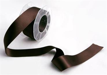 DOPPIO RASO 40MM 25MT Marron scuro