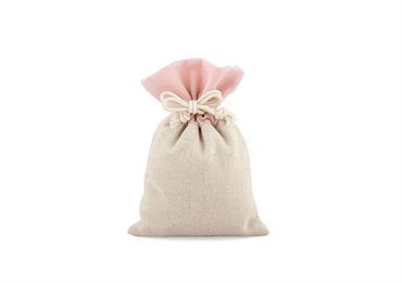 SACCH. BORDO ROSA/AZZ. cm.10x15