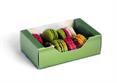 SCAT.con GUAINA trasp.+ ALVEARE 8 MACARONES - Mm.97x150x48