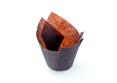 TULIP CUP Marron/Bianco TUBO Pz.180 - Fondo mm.50 h.80