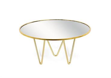 ALZATINA ORO con SPECCHIO piccola