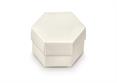 ESAGONO F/Cop+DIV. cm.8x5,5 SETA BIANCO PZ.10