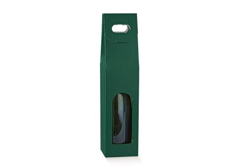 ASTUCCIO + FIN. 1 Bott. SPOT Verde Cm.9x9x37
