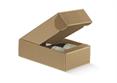CASSETTA STESA 2 Bott. cm.34x18x9,5 ONDA Avana