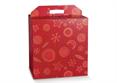 VALIG. PANETT.+BT. cm.33x25x35 RED UNIVERSE