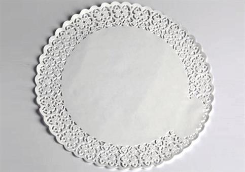 PIZZI TONDI BIANCHI Pz.100 diam.cm.25