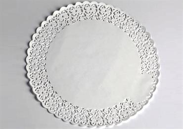 PIZZI TONDI BIANCHI Pz.100 diam.cm.25