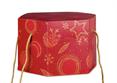 SEGRETO ESAGONO cm.24,5x24,5x18 RED UNIVERSE
