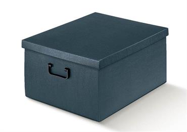 TUTTO A POSTO cm.50x70 h.20 JUTA Blu