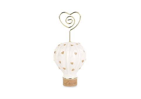 SEGNAPOSTO MONGOLFIERA BEIGE cm.11