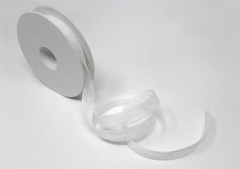 NASTRO LINO MM.15 MT.15 BIANCO