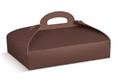PORTA-PASTE LINO Marron cm.33x24x6