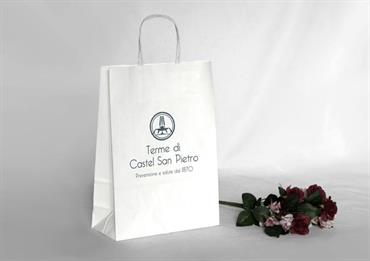 BAG Man./Rit. cm.23x10 h.32 SEALING BIANCO