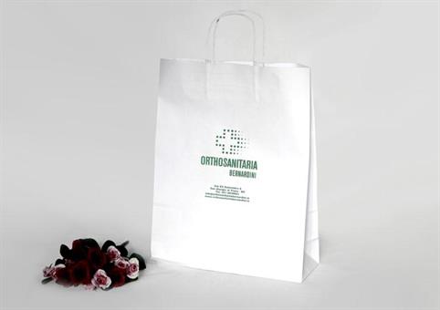 BAG Man./Rit. cm.26x11 h.34,5 SEALING BIANCO