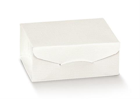 GIFT cm.7x7x3 FIBRA BIANCO