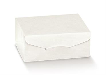 GIFT cm.7x7x3 FIBRA BIANCO