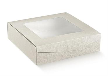 PRATICA + FIN. cm.26x26x7 FIBRA BIANCO