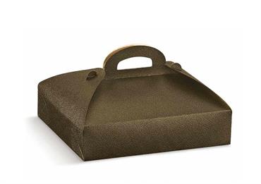 PORTA-PASTE FIBRA MARRON cm.24x16x6