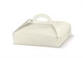 PORTA-PASTE PELLE Bianco cm.39x28x6