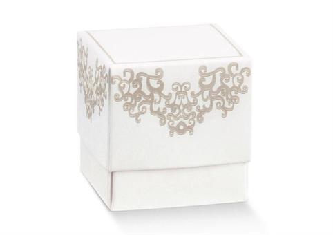 FLEUR 50X50X50 CHANT.BIANCO