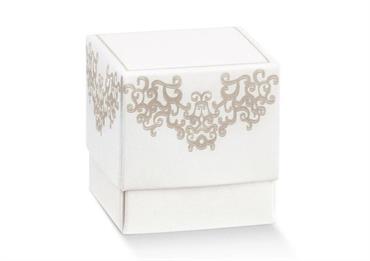 FLEUR 50X50X50 CHANT.BIANCO