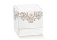FLEUR 50X50X50 CHANT.BIANCO