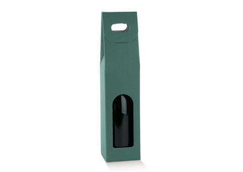 AST. + FIN. 1 Bott. cm.9x9x38,5 FIBRA VERDE