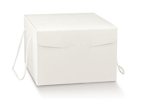 SEGRETO CORDINI cm.29x35,5x19,5 FIBRA BIANCO